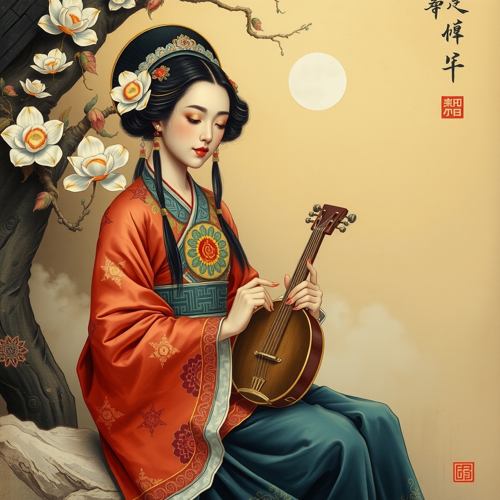 chinese song diva historical paintings by मुफ्त एआई छवि जनरेटर - बिना लॉगिन के✨ | AIGAZOU