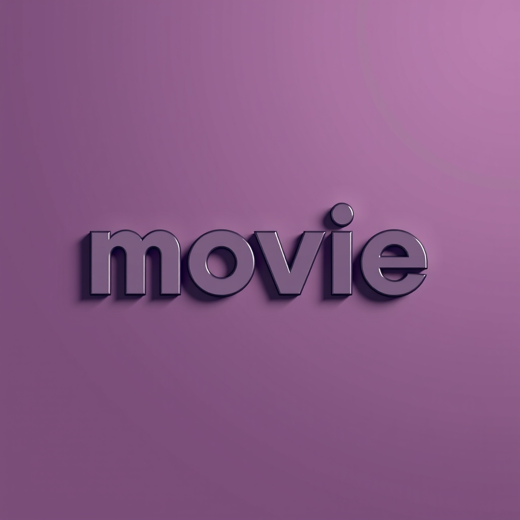 movie text on solid color background by मुफ्त एआई छवि जनरेटर - बिना लॉगिन के✨ | AIGAZOU