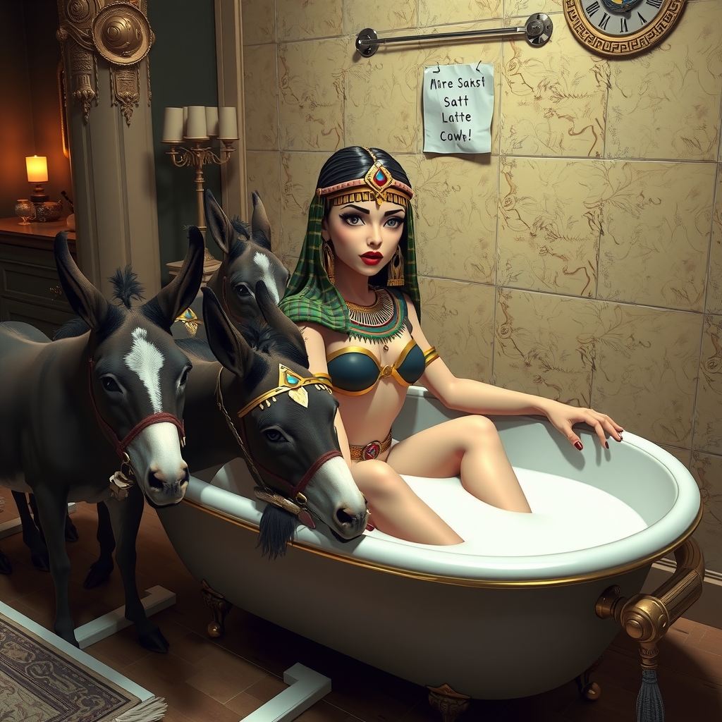 gritty atmospheric 3d scene sexy cleopatra by Générateur d'images par IA gratuit - Aucune connexion nécessaire✨ | AIGAZOU