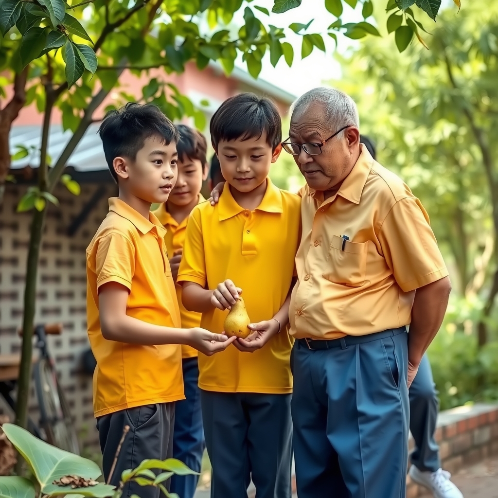 xiao ming remembers the story of kong rong by मुफ्त एआई छवि जनरेटर - बिना लॉगिन के✨ | AIGAZOU