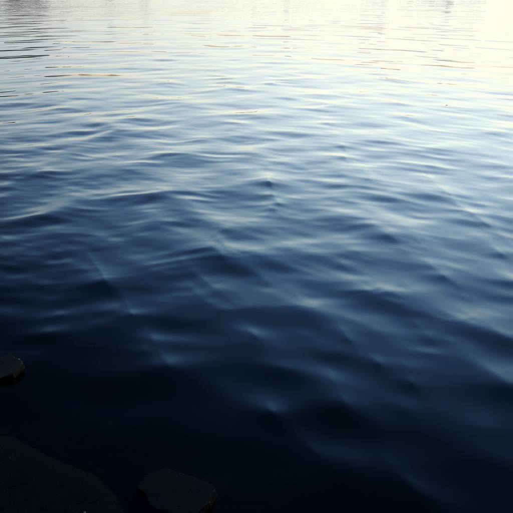 a calm lake reflects inner peace and profound love thoughts by मुफ्त एआई छवि जनरेटर - बिना लॉगिन के✨ | AIGAZOU