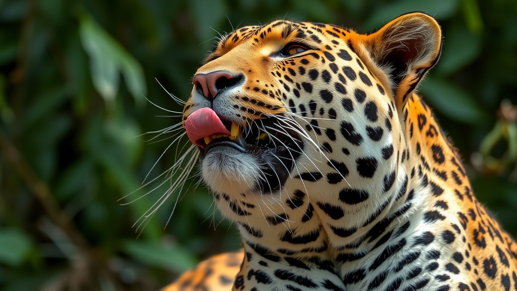 beautiful girl kissing leopard by मुफ्त एआई छवि जनरेटर - बिना लॉगिन के✨ | AIGAZOU