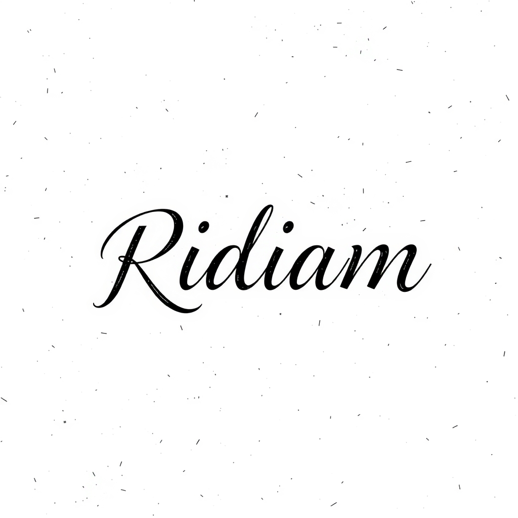 ridam handwritten style by Free AI Image Generator & Maker - No login required✨ | AIGAZOU
