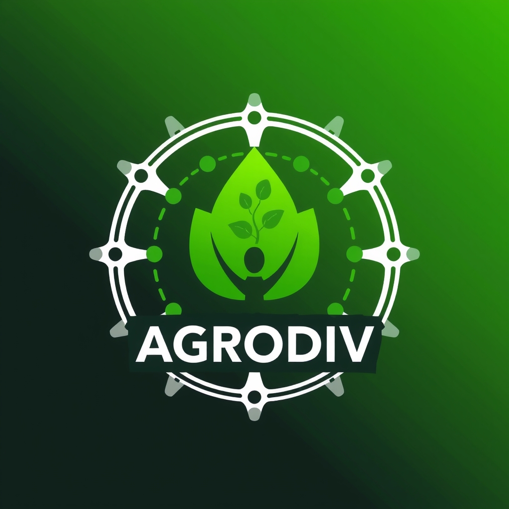logo for technology solution named agrodiv by Free AI Image Generator & Maker - No login required✨ | AIGAZOU