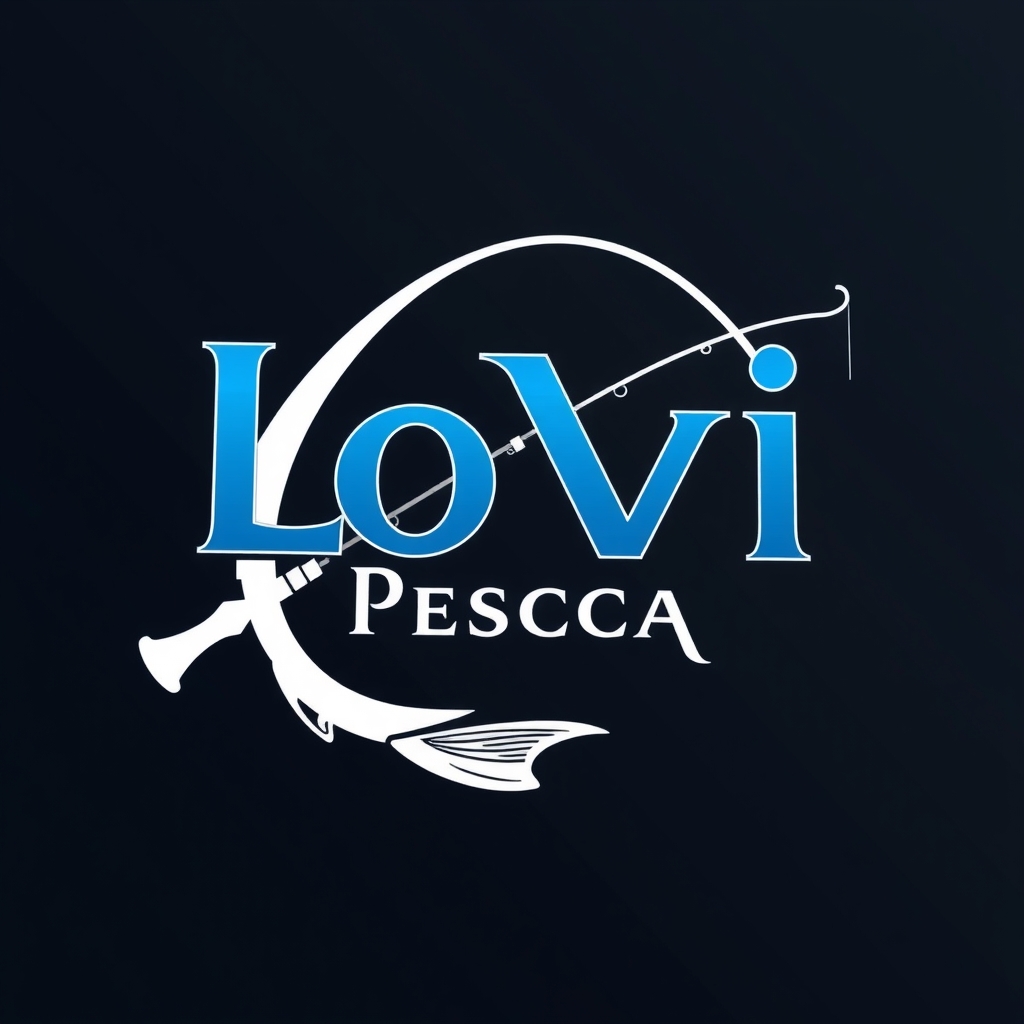 modern fishing store lovi pesca logo by Free AI Image Generator & Maker - No login required✨ | AIGAZOU