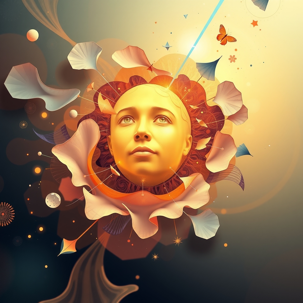 digital artwork human imagination reality van gogh style by Free AI Image Generator & Maker - No login required✨ | AIGAZOU