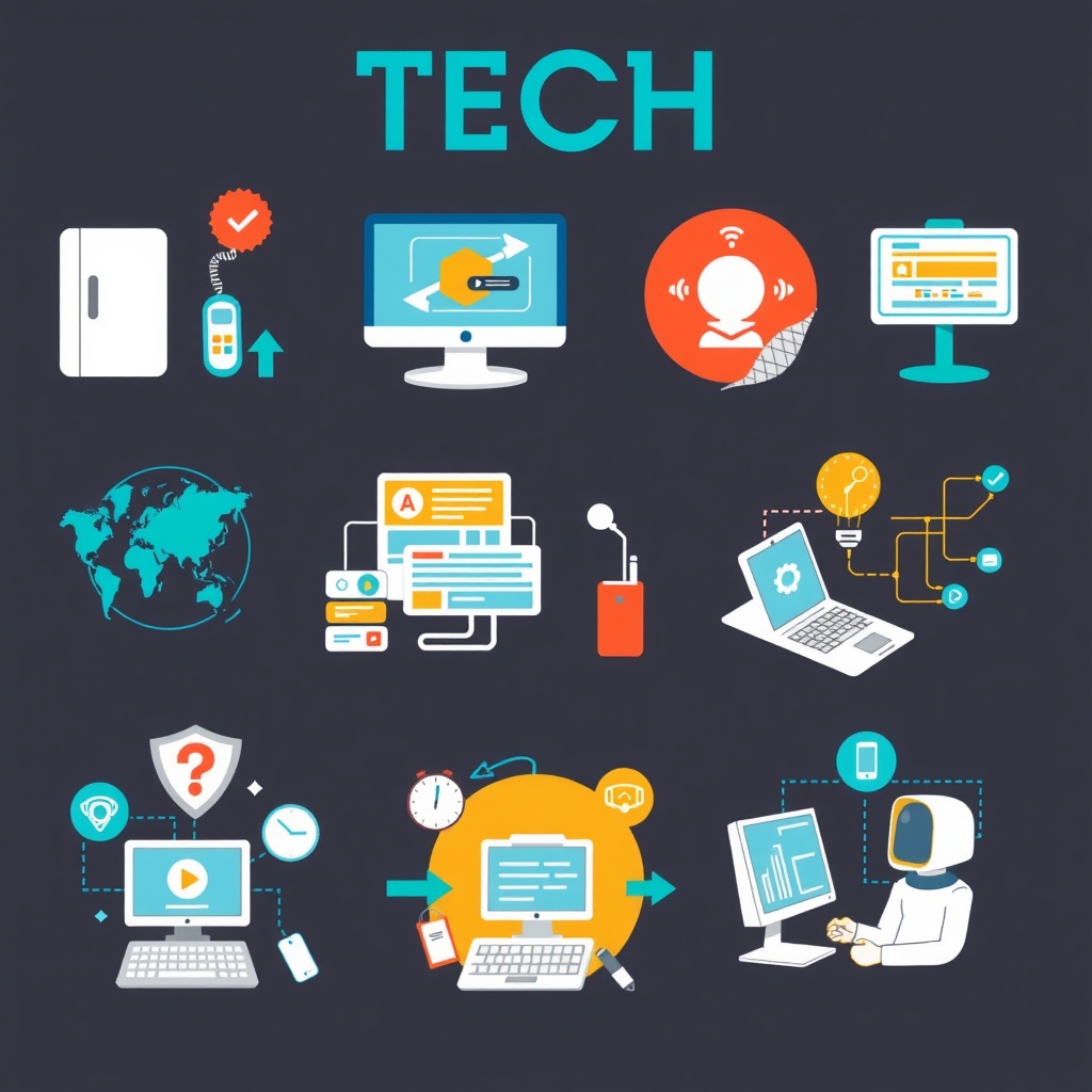 tech inspired image with it department by Free AI Image Generator & Maker - No login required✨ | AIGAZOU