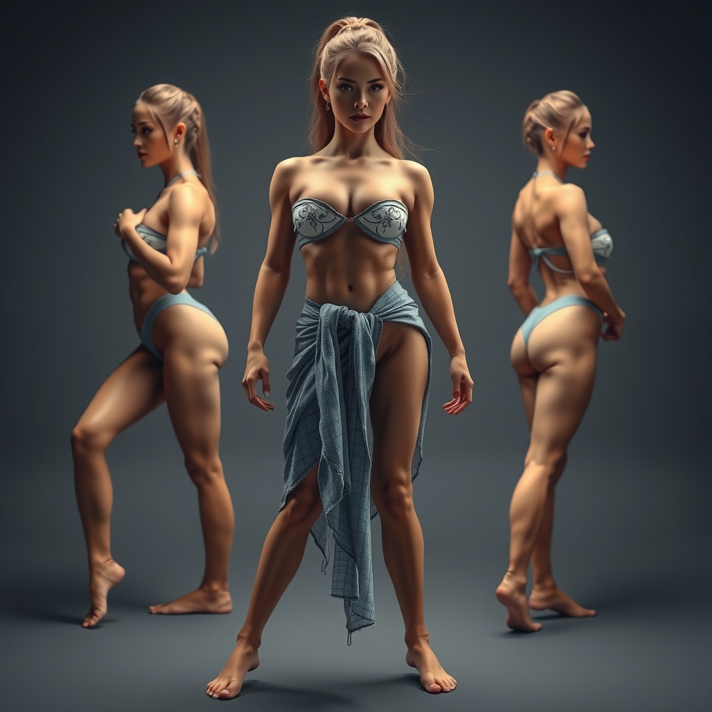 studio photo fitness model goddess smart poses diverse composition artstation aesthetic by Free AI Image Generator & Maker - No login required✨ | AIGAZOU