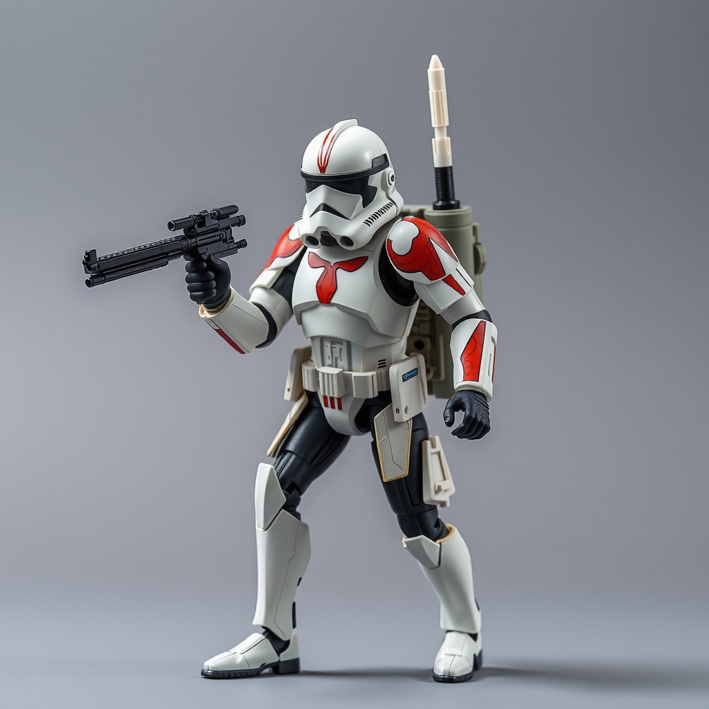 clone trooper cavalry droid by Free AI Image Generator & Maker - No login required✨ | AIGAZOU