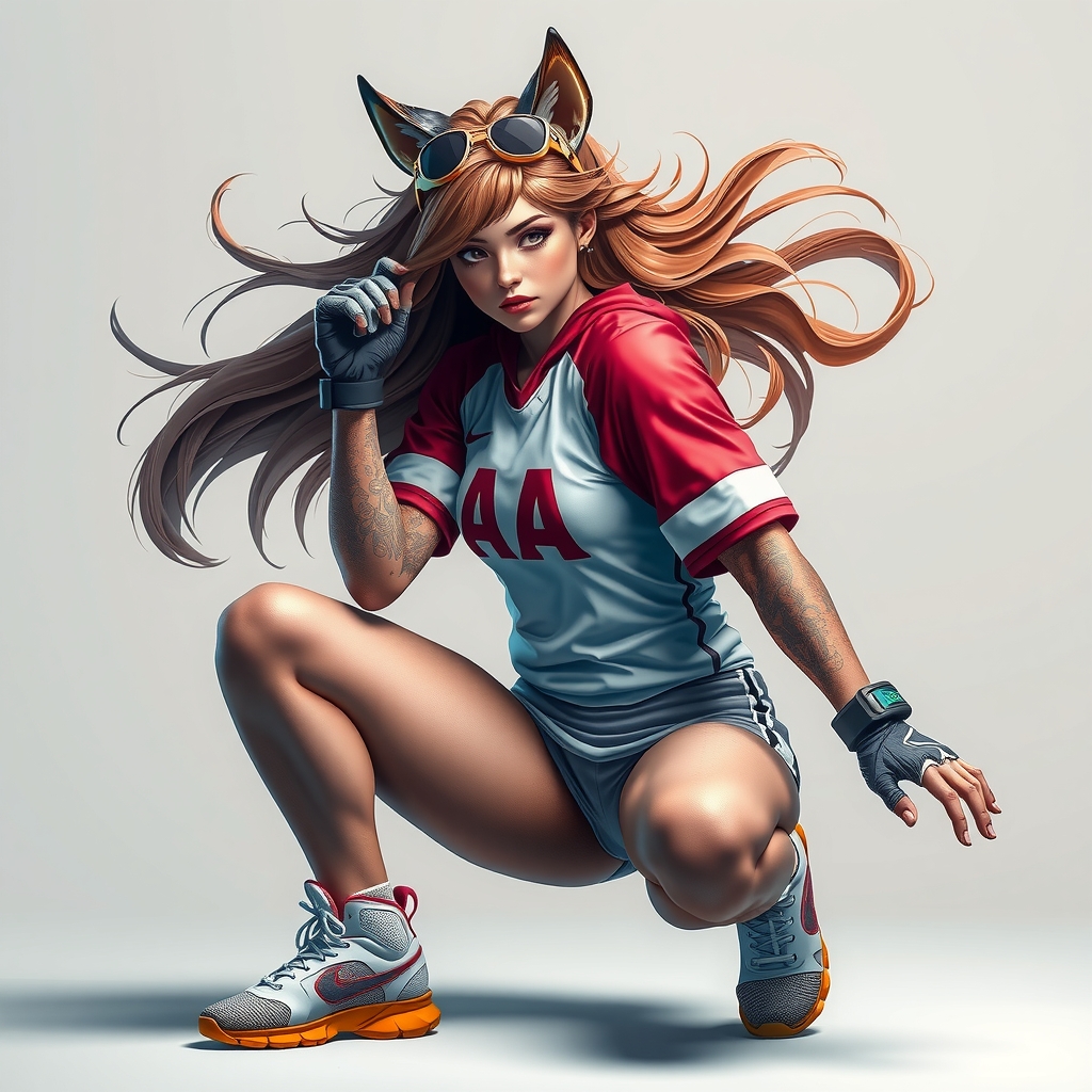 digital art animal girl sports model greg rutkowski inspired by Free AI Image Generator & Maker - No login required✨ | AIGAZOU