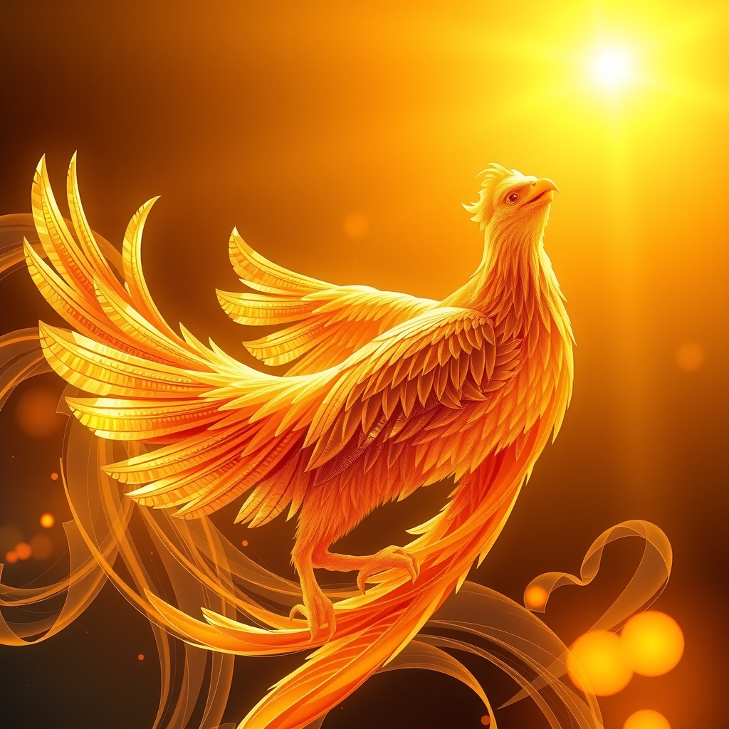 phoenix golden by Free AI Image Generator & Maker - No login required✨ | AIGAZOU
