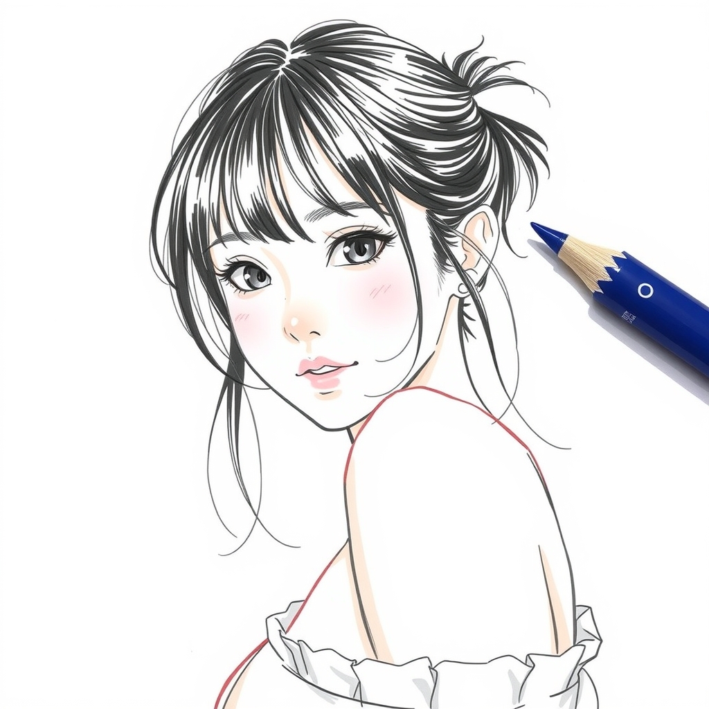 draw a female idol by Free AI Image Generator & Maker - No login required✨ | AIGAZOU