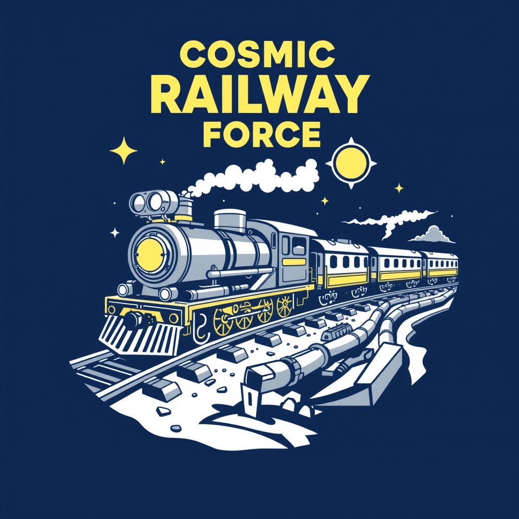 space railway defense force by Free AI Image Generator & Maker - No login required✨ | AIGAZOU