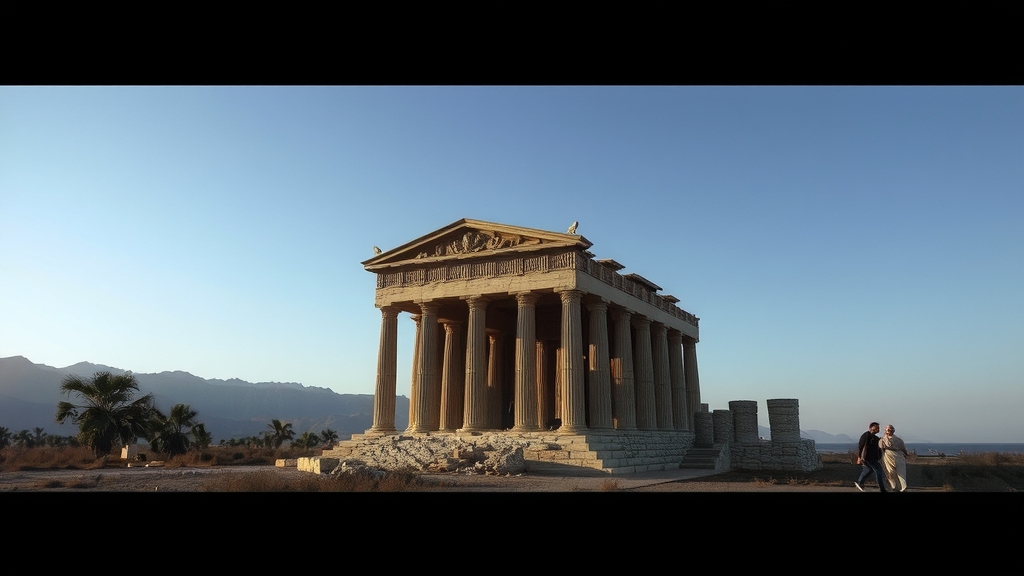 temple ruins by Free AI Image Generator & Maker - No login required✨ | AIGAZOU